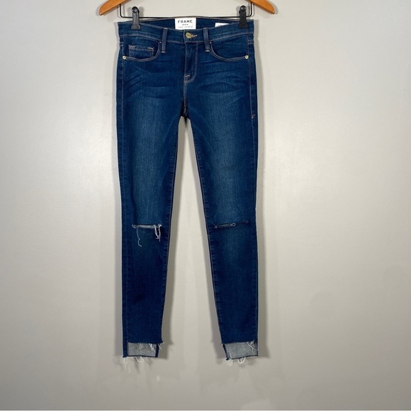 FRAME RIPPED JEANS-SIZE 27 - Picture 3 of 10